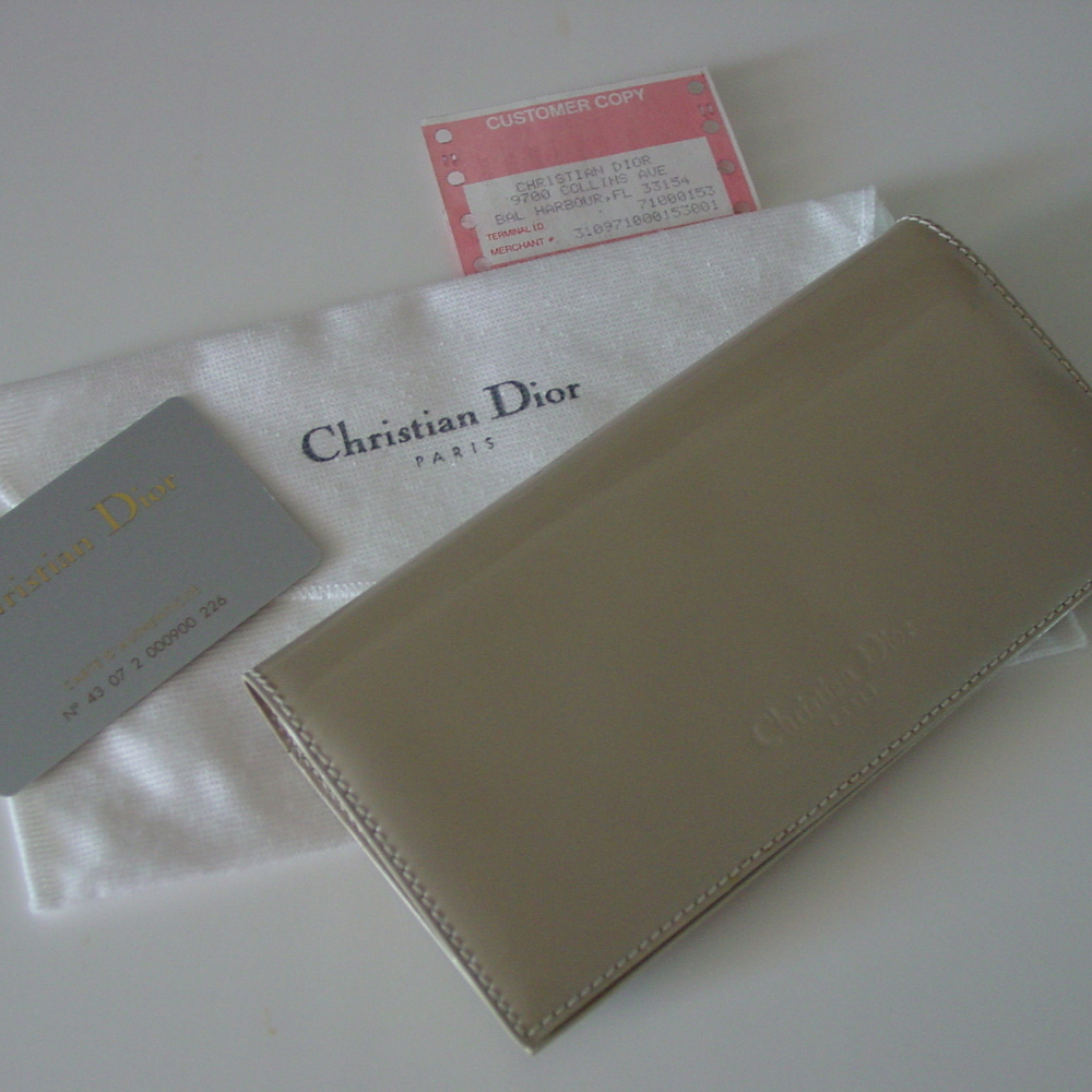 VINTAGE New Authentic Christian Dior Wallet